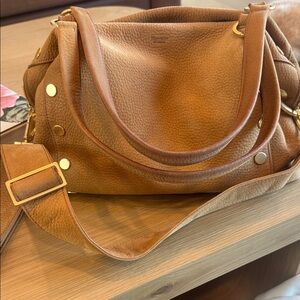 Hammit Daniel Tan Leather/ suede Handbag